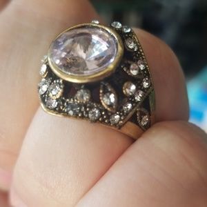 ❇️❇️Fashion Gold Rhinestone Ring